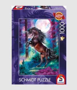 SCHMIDT CASSE-TÊTE 1000 PIÈCES - LICORNE EN PLEINE LUNE #58887